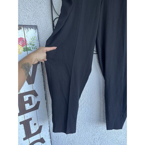 Eileen Fisher Straight Leg Dress Pants- Size Large - Black - Picture 4 of 11